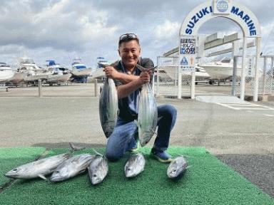 遠州灘！カツオの釣果！