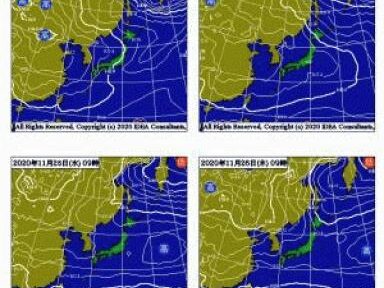 23日から26日の天気予報