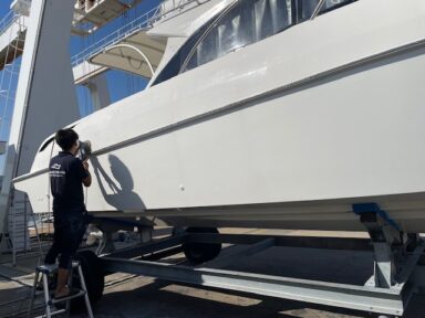 ボートクリーニング