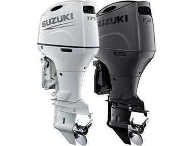 「新しい力で、快適な航海を。スズキ船外機に換装しよう！」