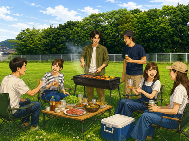 クルージングもBBQも楽しもう