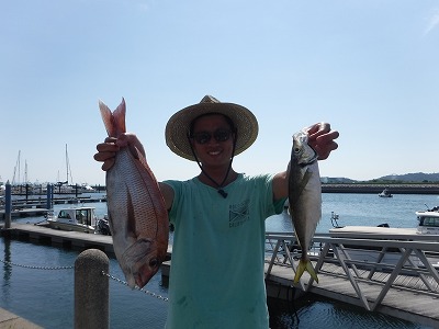 鯛　アジ　船　釣　愛知　三重