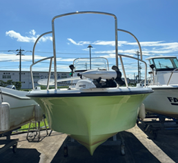 特注 大型バウレール＆I-pilot取付け