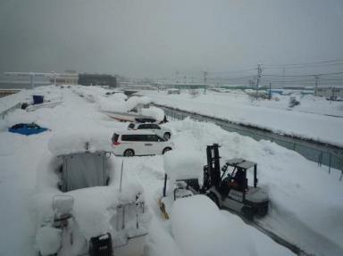 35年ぶりの積雪更新、未曾有の大雪。