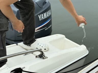 進水式を行いました！