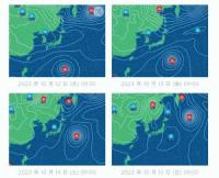 三河湾　週末にかけての天気