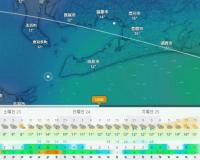 三河湾3月23日24日25日の海上風予報