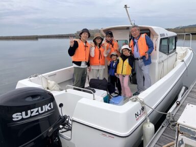 【三河御津】レンタルボートで佐久島観光♪