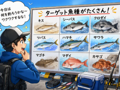 三河御津　ワクワクな７月何を狙おうかな！