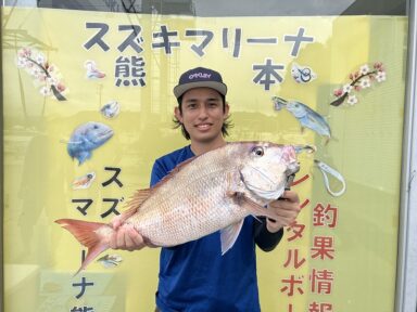 【スズキマリーナ熊本】初心者さんでも竿頭に!(レンタルボート)
